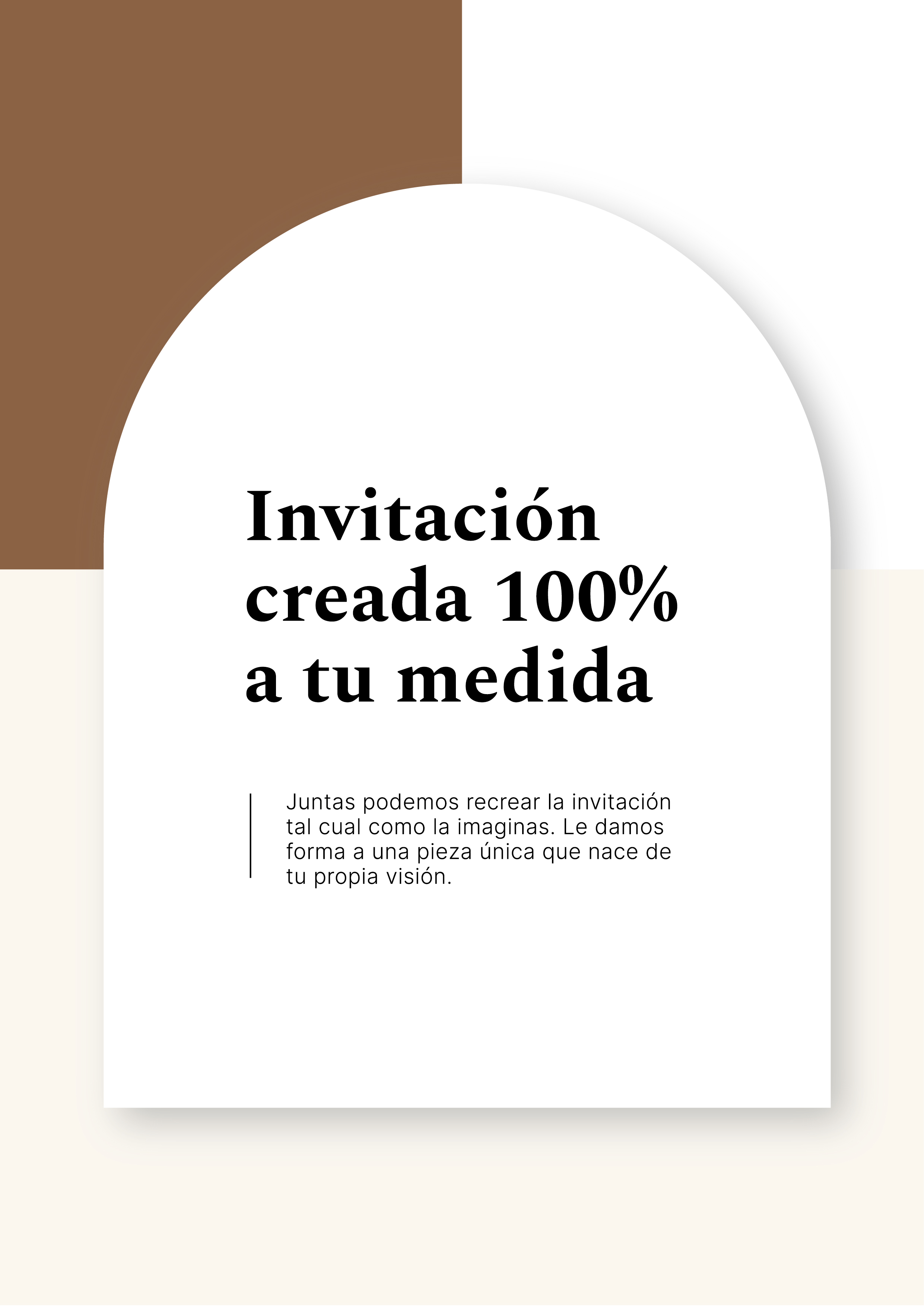 Tu creación personalizada